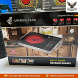 Ancher Plus Infrared Hot Plate – 2200W Electric Stove (German Lot)