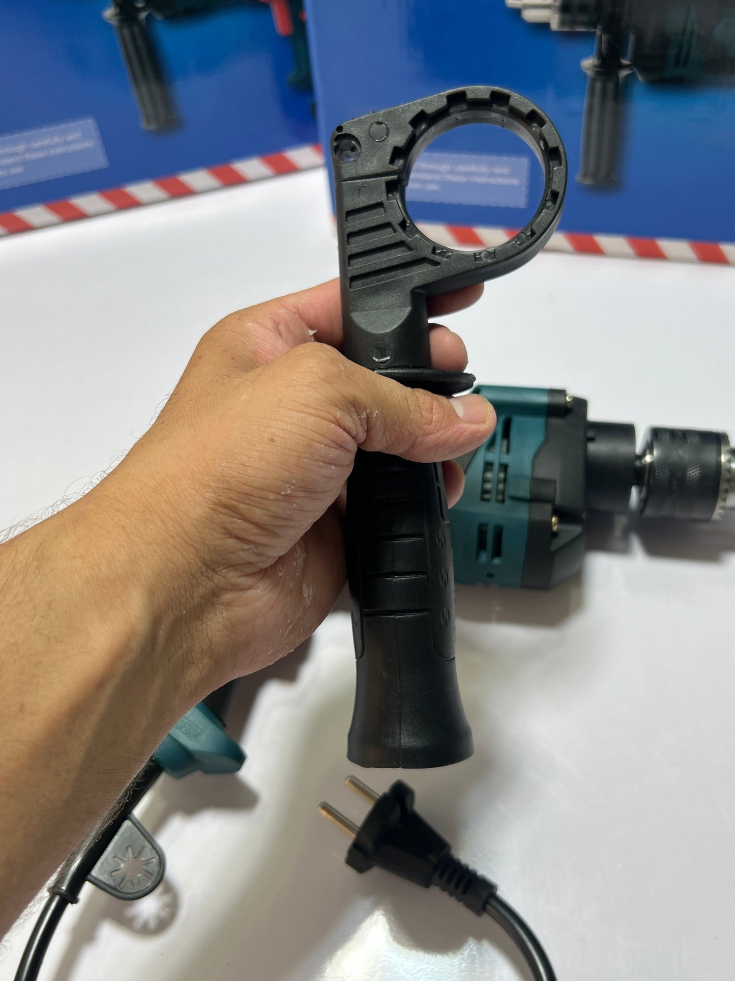 GB016 Professional Heavy Duty Electric Drill – High Performance Power Tool with Side Handle