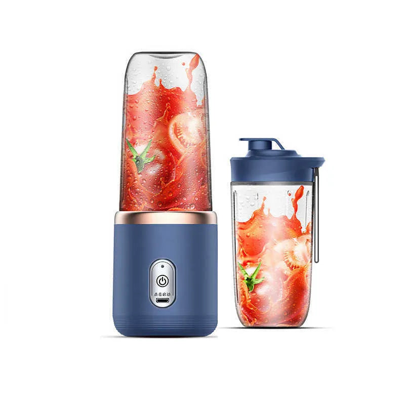 Mini Juice Blender with a Stylish Portable Bottle  Six 6 Stainless Sharp Blades