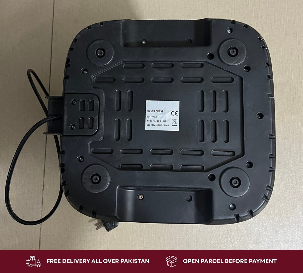 Silver Crest Air Fryer 9L – 1600W – LED Control