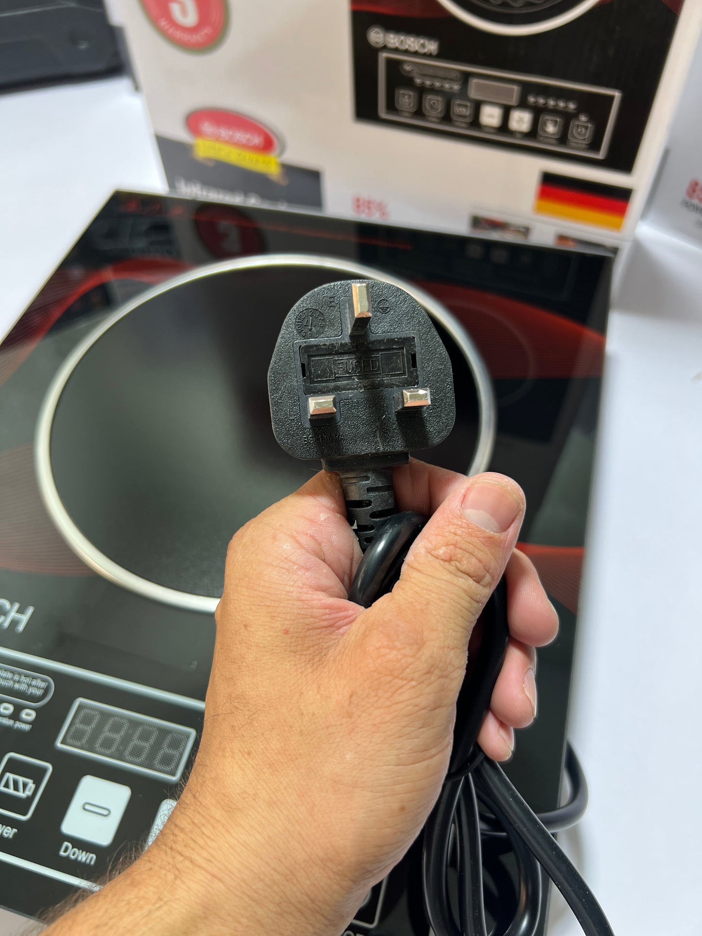 Bosch 2200W Electric Infrared Stove – High Power Portable Cooking Hot Plate