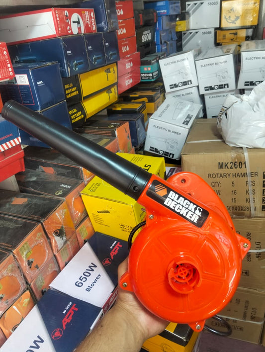 Black & Decker Electric Air Blower – High Power Dust Cleaning Blower with Long Nozzle